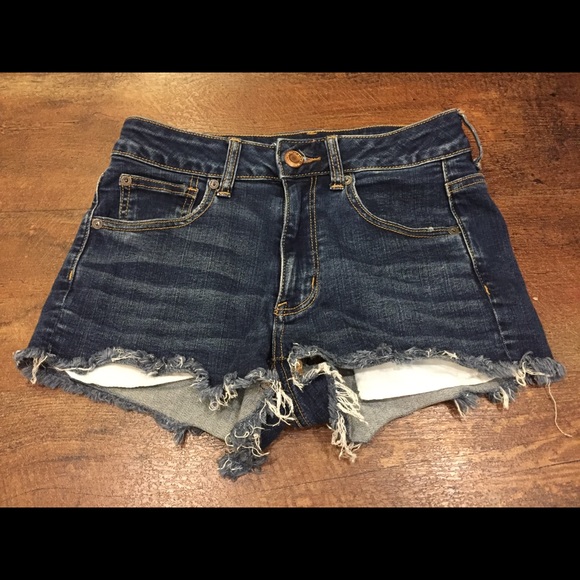Women's Super Stretch Jean Shorts - Picture 1 of 2